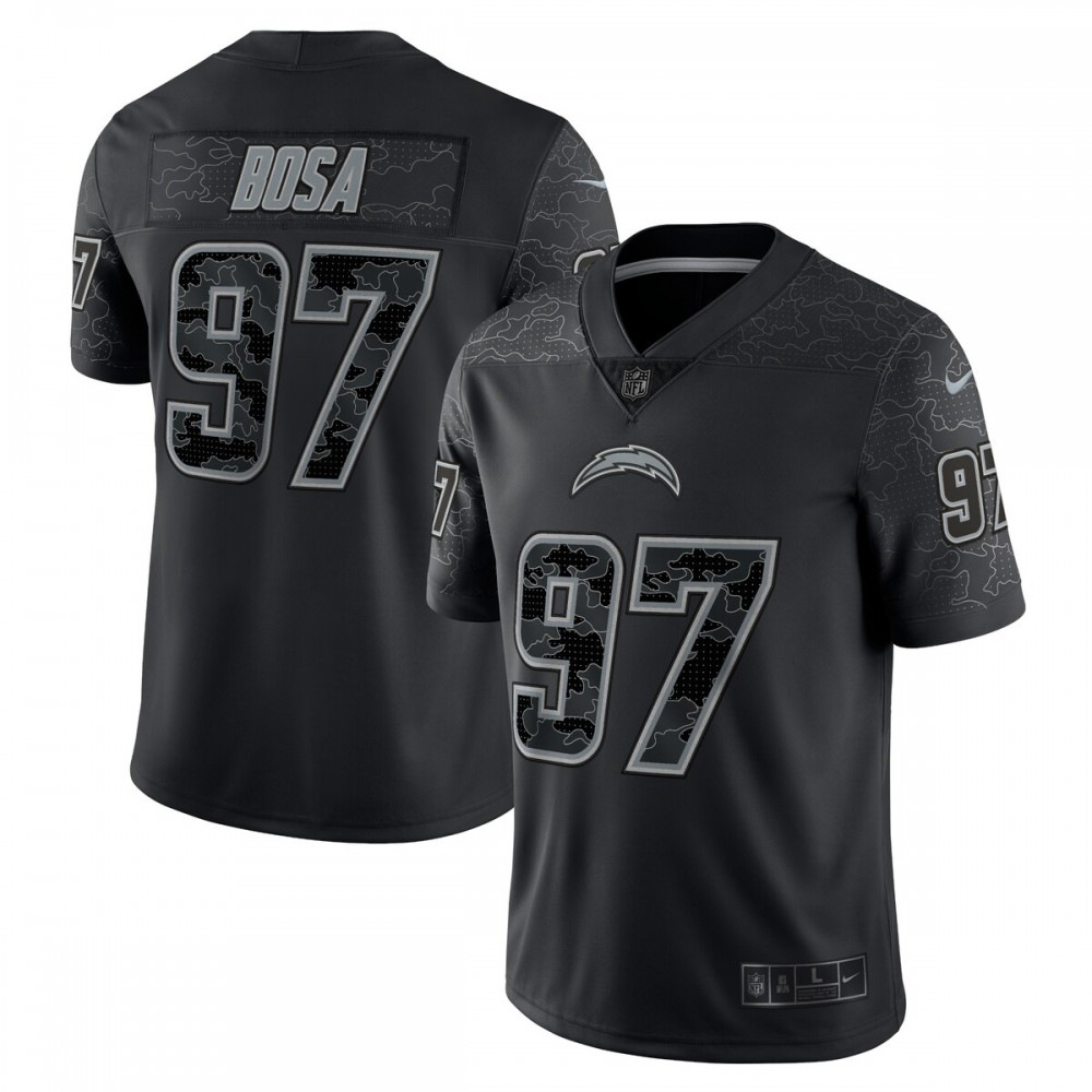 Joey Bosa Los Angeles Chargers Nike RFLCTV Limited Jersey - Black-Profan Arena